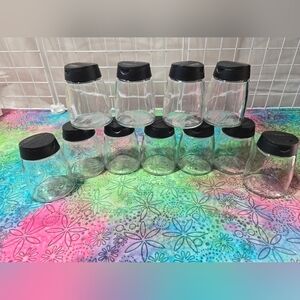 11 glass spice jars - IKEA